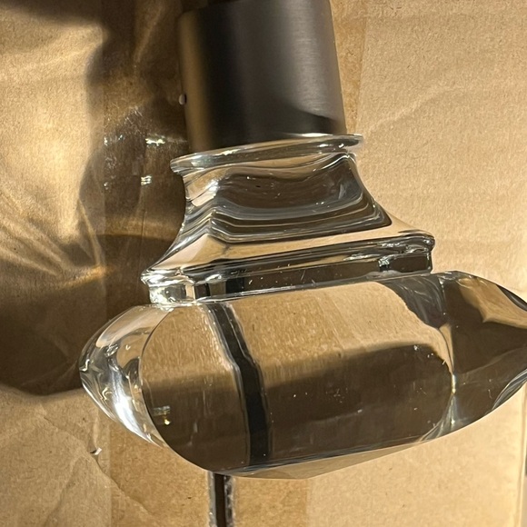 POTTERY BARN PB Standard square glass finials x 2 NEW in box - Picture 11 of 15